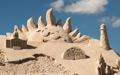 Sand Sculptors From Around The World In Treasure Island